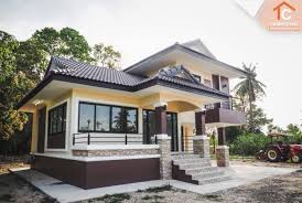 An Inspiring 1 5 Storey House With Three Bedrooms Ulric Home In 2020 Modern Bungalow House Bungalow House Plans Bungalow House Design