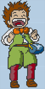 Alpha Friendship Bracelet Pattern 18354 Cross Stitch Designs Cross Stitch Geeky Cross Stitch