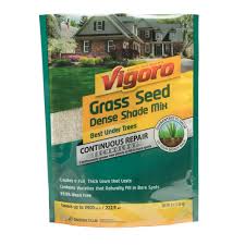 Vigoro 3 Lb Dense Shade Grass Seed Mix 52225 The Home Depot Shade Grass Grass Seed For Shade Grass Seed
