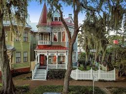 1890 Dickinson Exley House In Savannah Georgia Captivating Houses Victorian Homes Old Victorian Homes Victorian Style Homes