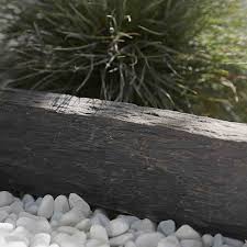 Une Bordure Ardoise 50 X 10 Cm Castorama Et Gros Gravier Blanc Pour Creer Une Bordure Contrastee Bordure Ardoise Bordure Jardin Bordure