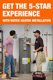 With Same Day Installation From The Home Depot S Home Services You Don T Have To Get Your Hands Wet If Yo Water Heater Installation Water Heater Installation