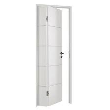 Bloc Porte Pliant Alaska Blanc Artens H 204 X L 73 Cm Bathroom Interior Cabinet Design Closet Under Stairs