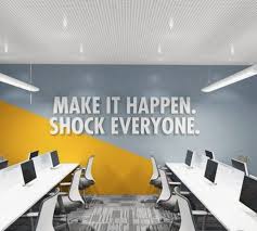 Motivational Spaces Words Inspiration Office Alfatech Alfatech Inspiration Words Corporate Office Design Office Wall Design Office Interior Design