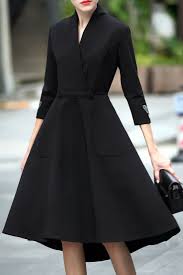 Sleek Black Dress Black Embroidered Dress Fashion Embroidered Midi Dress