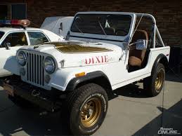 Cj7 Jeep Dixie Dukes Of Hazzard Cars Movie Famous Movie Cars Tv Cars