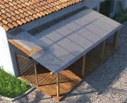 Plaque Ondulee En Polyester 2x0 90 M Brico Depot Couverture Terrasse Decoration Exterieur Couverture De Pergola