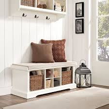 White Entryway Storage Bench Brennan Entryway Bench Storage White Storage Bench Entryway Storage