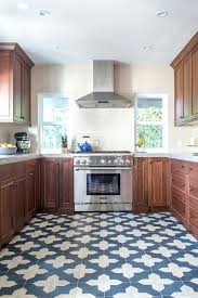Blue And White Floor Tiles Kitchen Blue And White Tile Floor With A Pattern To Stand Modern Kitchen Flooring Kitchen Floor Tile Patterns Gorgeous Kitchen Tile