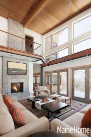 Modern On The Mountain Maine Home Design Luxury House Designs Modern Interior Design Hotel Interior Design