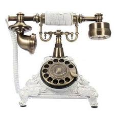Vintage Telephone Swivel Plate Rotary Dial Antique Telephones Landline Phone For Office Home Hotel Antique Telephone Vintage Telephone Antique Phone