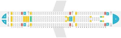 Seat Map And Seating Chart Airbus A330 200 Jet2 Fleet Airbus Cabin Interiors