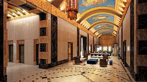 Restoring Historic Lobbies In Luxury Buildings Interior Rendering Condo Ceiling Murals