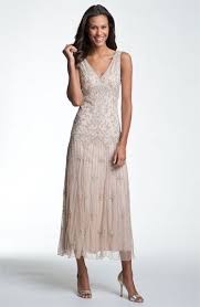 Pisarro Nights V Neck Beaded Sequin Gown Nordstrom Boho Mother Bride Clothes Groom Dress
