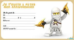 Invitation Anniversaire Lego Ninjago Invitation Anniversaire Garcon Invitation Anniversaire Anniversaire Lego