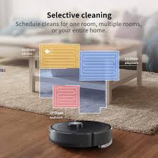 Roborock S6 Robot Vacuum Robotic Vacuum Cleaner And Mop With Adaptive Routing Selective Room In 2020 Robot Vacuum Cleaner Robot Vacuum Vacuum Cleaner