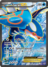 Kyogre Ex Cartes Pokemon Rares Carte Pokemon Imprimer Carte Pokemon