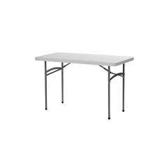 Sandusky 48 In White Plastic Portable Folding Utility Table Pt4824 Table Plastic Tables Tailgate Table