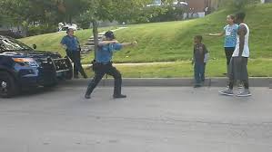 Kansas City Cop Loses Dance Off To Cute Neighborhood Kids Police Humor Police Officer Cops Humor