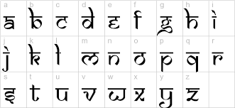 Samarkan Normal Western Font Font Oriental Untuk Android Mac Windows Tattoo Name Fonts Tattoo Fonts Alphabet Writing Styles Fonts
