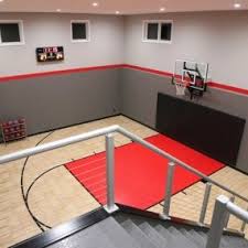 Snapsports Revolution Maple With Tuffshield In An Indoor Gym Indoorcourt Basketballcourt Home Basketball Court Indoor Indoor Basketball Court