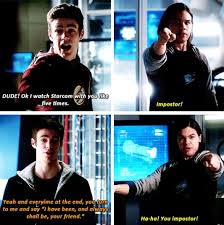 Theflash Season2 2x17 Flash Funny Supergirl And Flash The Flash Grant Gustin