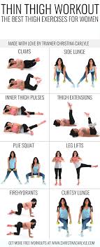 The Best Thigh Exercises For Women Thigh Exercises For Women Best Thigh Exercises Thin Thighs Workout