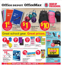 Office Depot Office Max Penny Deals For Back To School