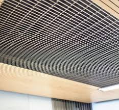 Modern Metal Grating Ceiling Google Search Suspended Ceiling Panel Ceiling Panels Suspended Ceiling