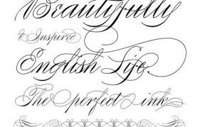 Fancy Cursive Tattoo Lettering Money Tattoos Designs Tattoo Fonts Cursive Pretty Cursive Fonts Fancy Cursive Fonts