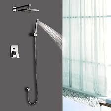 Contemporary Shower Faucet With 8 Inch Shower Head Hand Shower Faucetsuperdeal Com Contemporary Shower Shower Faucet Shower Faucets