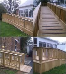 Mobile Home Porch Designs With Ramp Mobile Home Wheelchair Ramp Tradgard