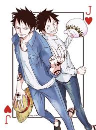 One Piece Trafalgar Law Monkey D Luffy One Piece Anime One Piece Luffy One Piece Manga