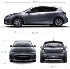 Dimensions Of The 2013 Mazda3 5 Door Car Shop New Cars Mazda 3