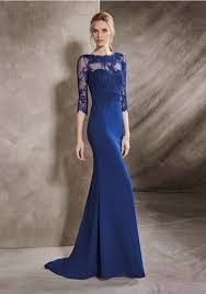 It S My Party Long Mermaid Evening Dress In Crepe With A Boat Neck Neckline Maid Of Honour Dresses Wedding Dress Couture Ball Dresses