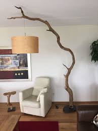 Stehlampe Aus Altem Eichenholz Etsy Diy Floor Lamp Lighting Design Interior Home Lighting Design