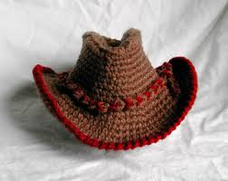 Crochet Cowboy Hat Pattern Free Patterns For Crochet Crochet Cowboy Hats Crochet Character Hats Crochet Hats