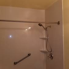 Tub To Shower With Shower Seat Browns Mills Nj In 2020 Tub To Shower Conversion Shower Seat Bathroom Remodeling Services
