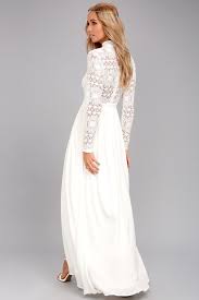 In Dreams White Long Sleeve Lace Maxi Dress Long Sleeve Lace Maxi Dress Long Sleeve Maxi Dress Long White Maxi Dress