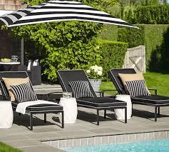 Riviera Single Chaise Cushion Pottery Barn Pool Furniture Pool Decor Outdoor Patio Space