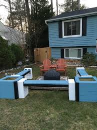 35 Cinder Block Furniture Backyard Diy Outdoor Seating Backyard Fire Fire Pit Backyard