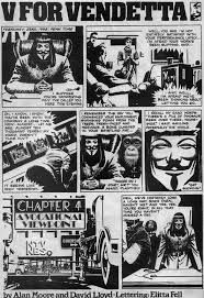 The Original V For Vendetta Speech Graphic Novel Page 1 V For Vendetta Comic V For Vendetta Vendetta