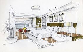 Bedroom Interior Design Sketches 3d House Free 3d House Wallpaper Arquitetura E Design Esboco Interior Projetos De Design