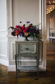 Jewel Toned Moody Fall Lush Wedding Arrangement Jewel Tone Wedding Flowers Lush Wedding Flower Centerpieces Wedding