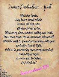 Home Protection Spell Spells Witchcraft Wiccan Spell Book Book Of Shadows