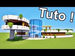 Comment Faire Une Villa De Luxe Sur Minecraft Tuto Youtube In 2020 Minecraft Modern Minecraft Minecraft Mansion