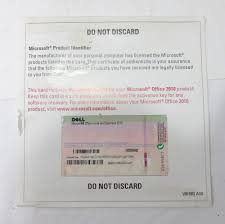 Dell Microsoft Office 2010 Home And Business Product Key Card Only Microsoft Office Microsoft Card Downloads