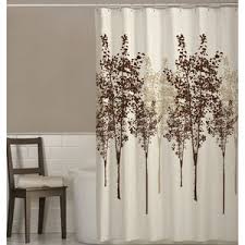 Zenna Home Delaney Fabric Shower Curtain Walmart Com Fabric Shower Curtains Tree Shower Curtains White Shower Curtain