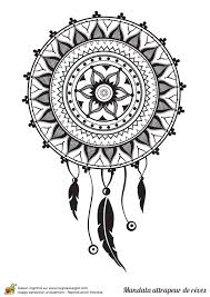 Page 4 Sur 12 Sur Hugolescargot Com Dessin Attrape Reve Mandala Attrape Reve Coloriage Mandala