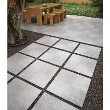 Msi Beton Gray 24 In X 24 In Matte Porcelain Paver Floor And Wall Tile 14 Pieces 56 Sq Ft Pallet Pavn In 2020 Patio Stones Travertine Pavers Outdoor Flooring